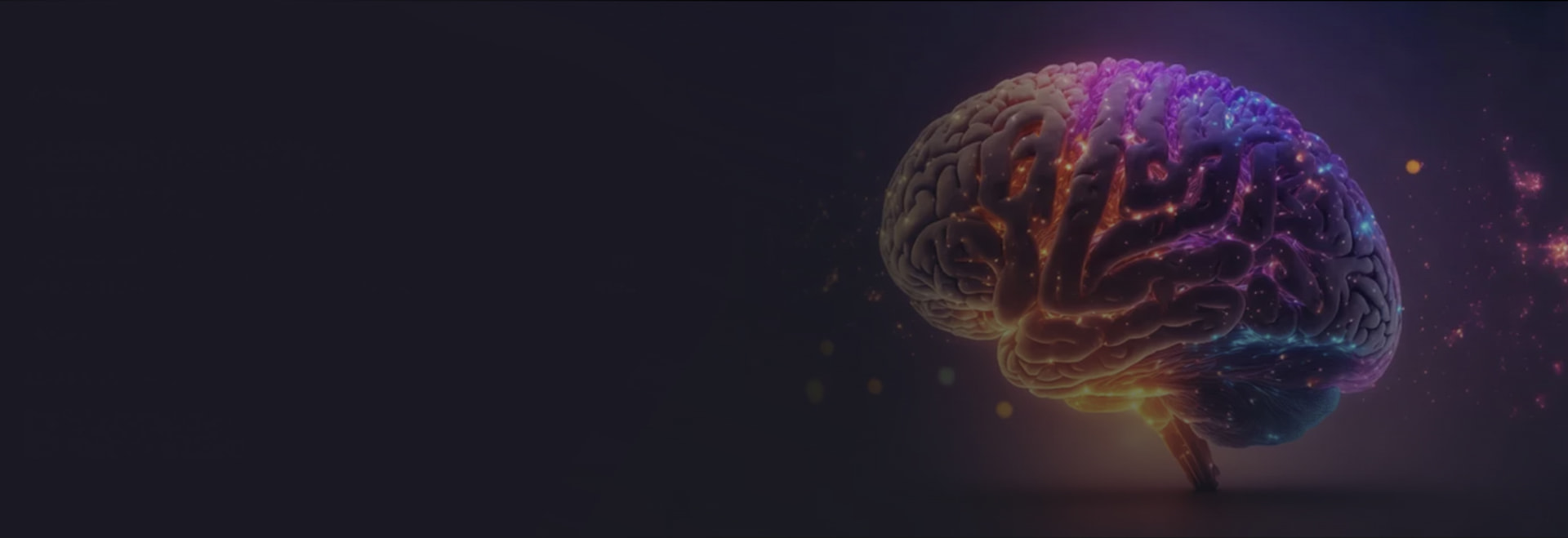 Colorful brain illustration representing therapeutic tools